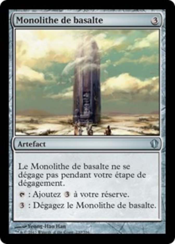 image Monolithe de basalte