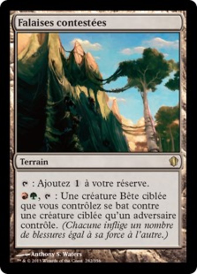 image Falaises contestées