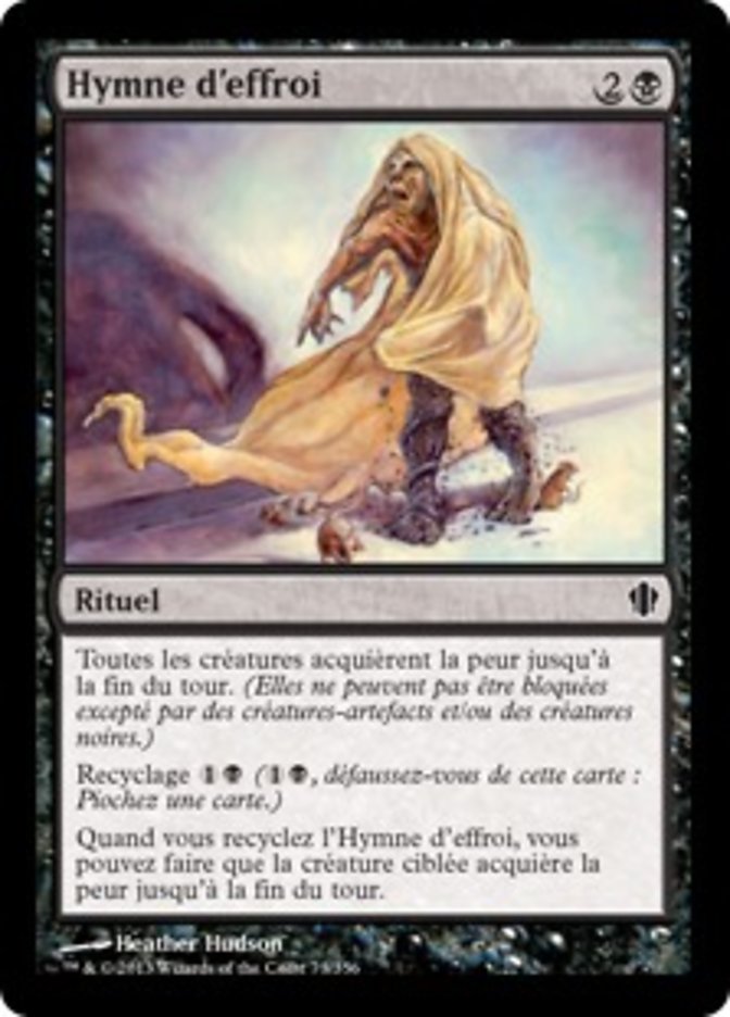 image Hymne d'effroi