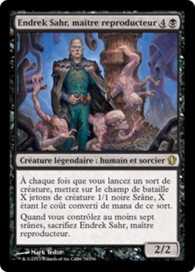 image Endrek Sahr, maître reproducteur