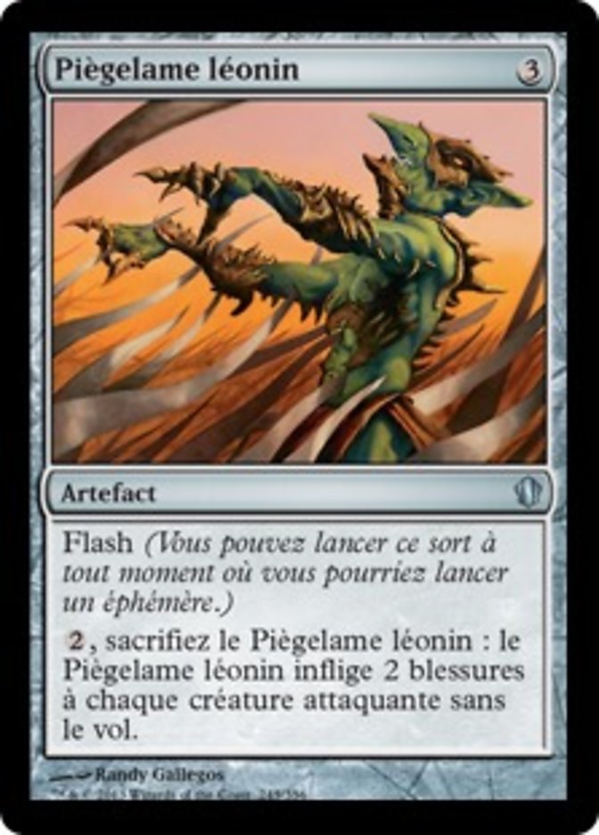 image Piègelame léonin