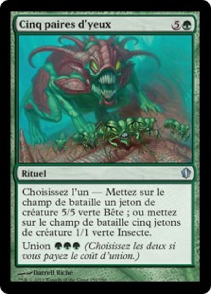 image Cinq paires d'yeux