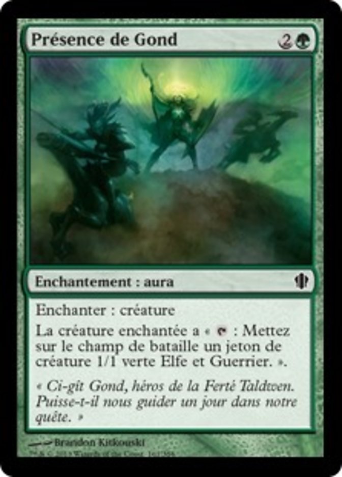 image Présence de Gond