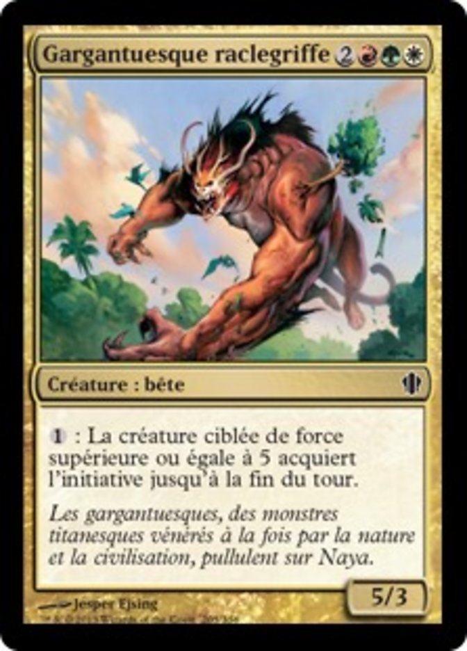 image Gargantuesque raclegriffe