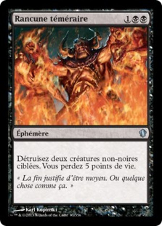 image Rancune téméraire