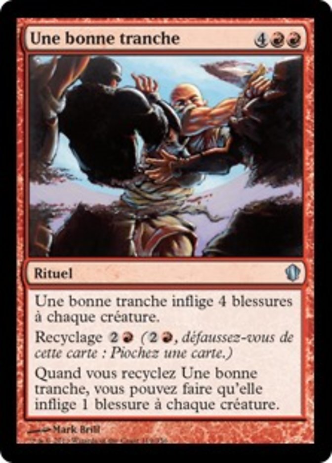 image Une bonne tranche