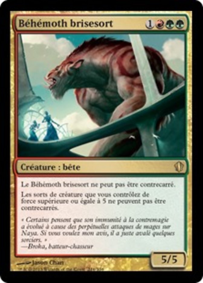 image Béhémoth brisesort
