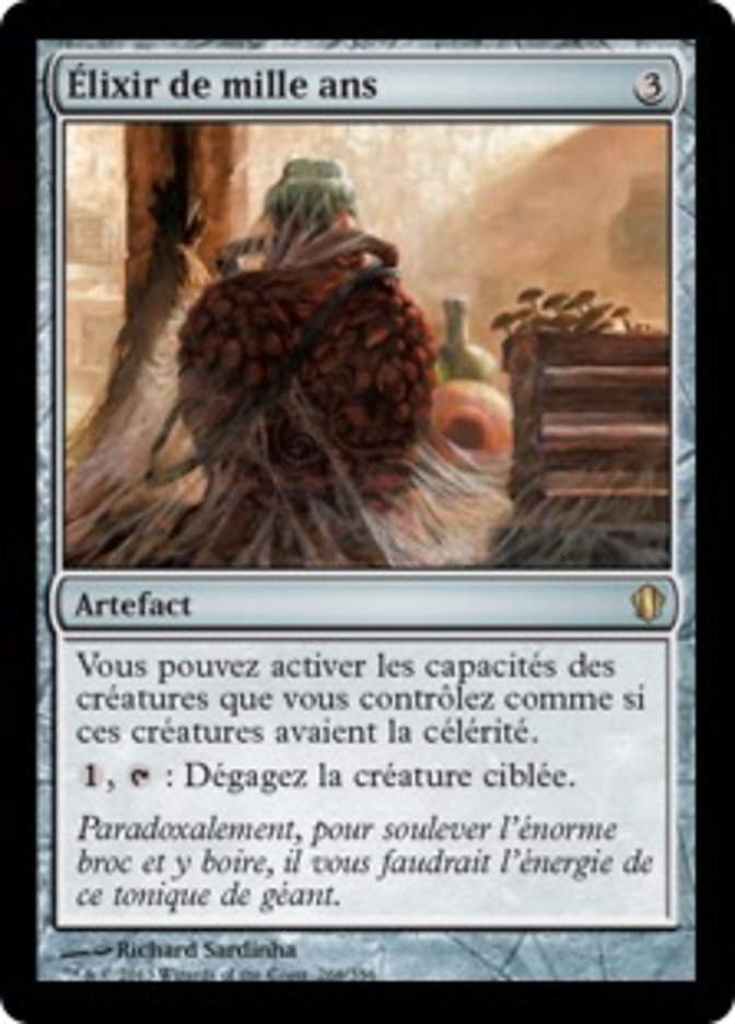 image Élixir de mille ans