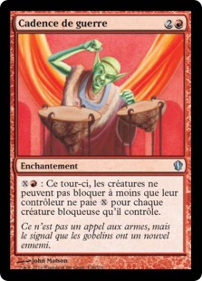 image Cadence de guerre