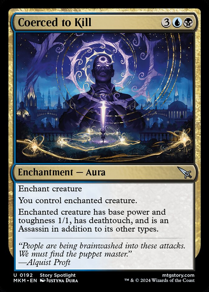 image Coerced to Kill