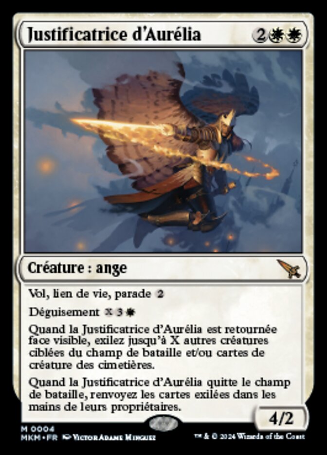 image Justificatrice d'Aurélia