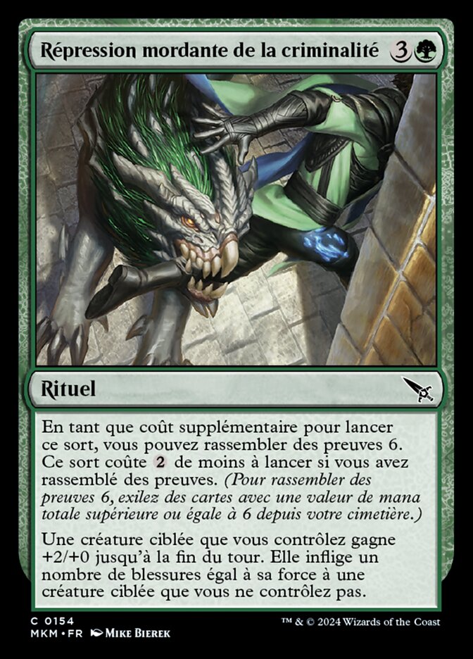 image Répression mordante de la criminalité