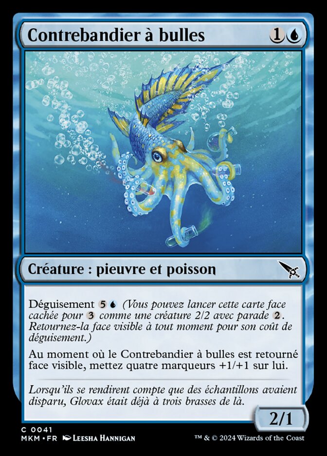 image Contrebandier à bulles