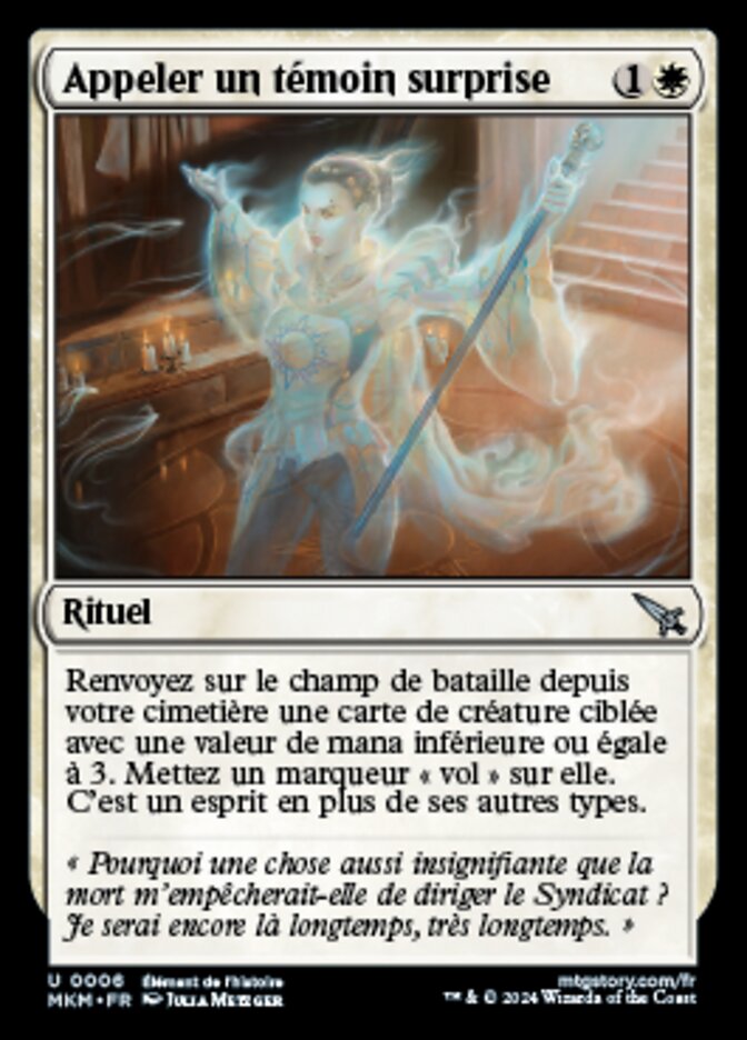 image Appeler un témoin surprise