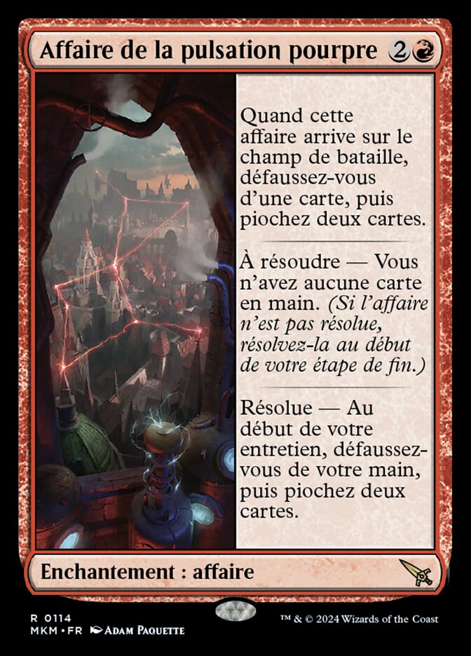 image Affaire de la pulsation pourpre