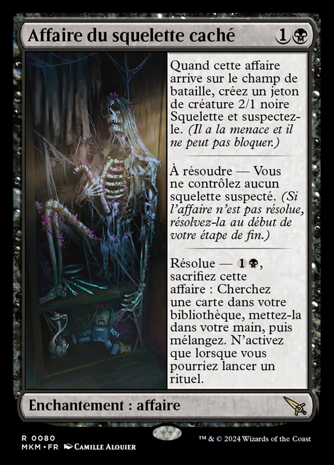 image Affaire du squelette caché