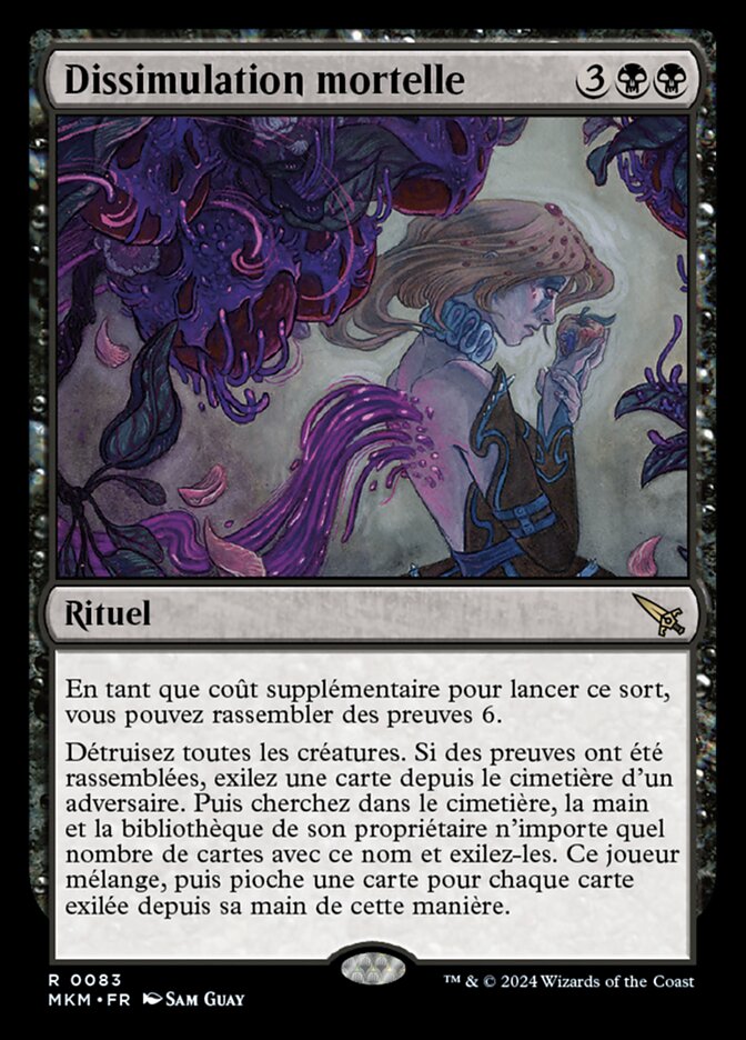 image Dissimulation mortelle