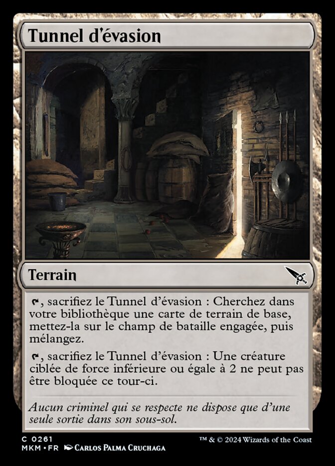 image Tunnel d'évasion