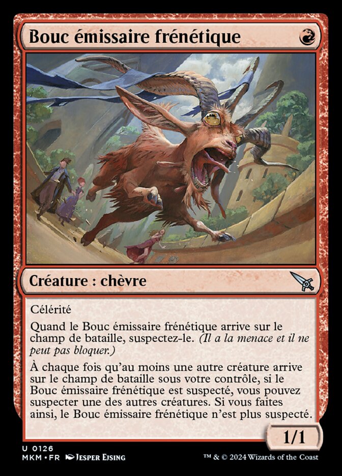 image Bouc émissaire frénétique