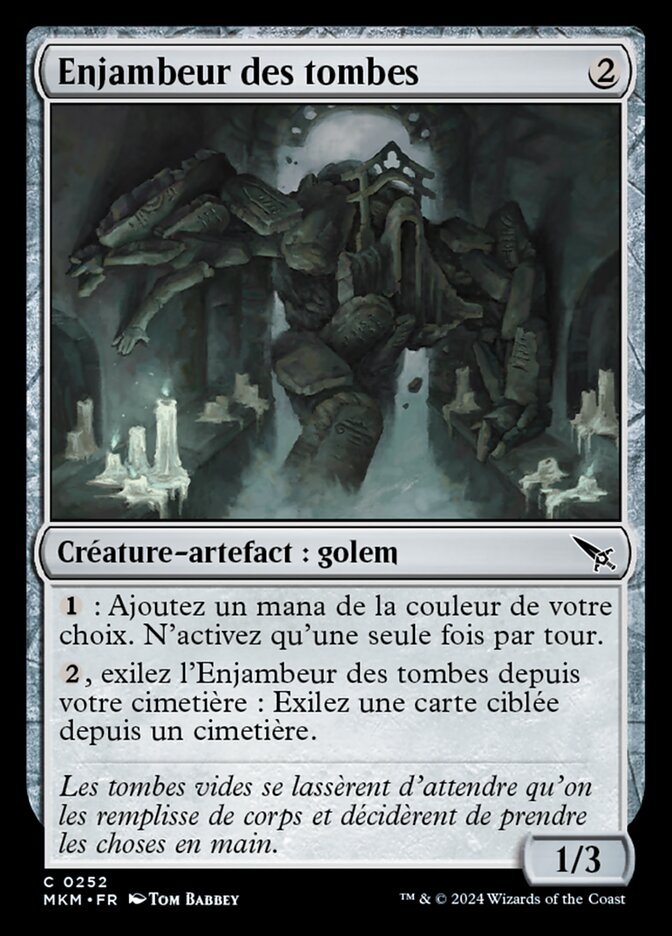 image Enjambeur des tombes