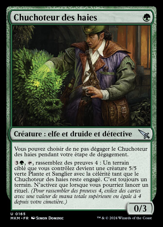 image Chuchoteur des haies