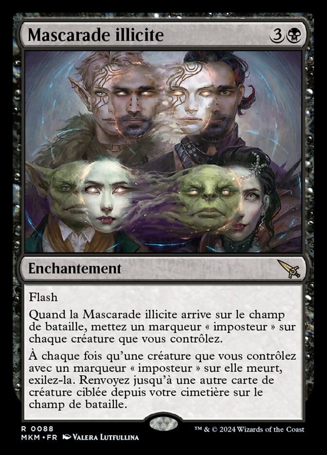 image Mascarade illicite