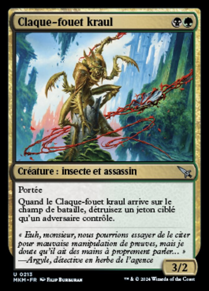 image Claque-fouet kraul