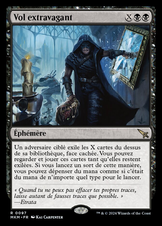 image Vol extravagant