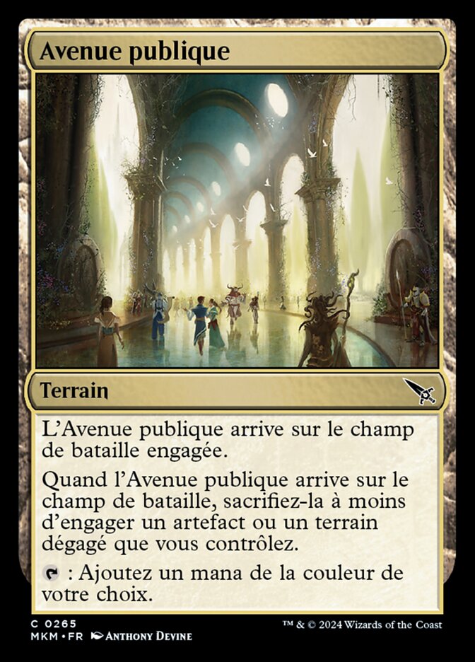 image Avenue publique