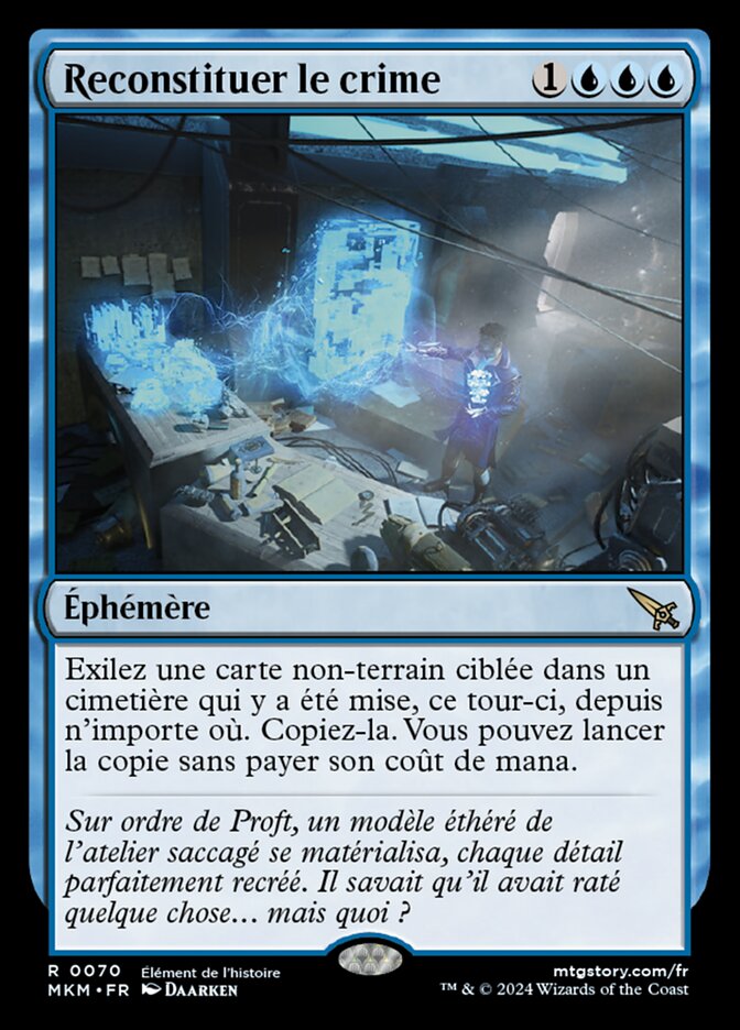 image Reconstituer le crime