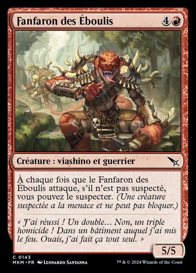 image Fanfaron des Éboulis