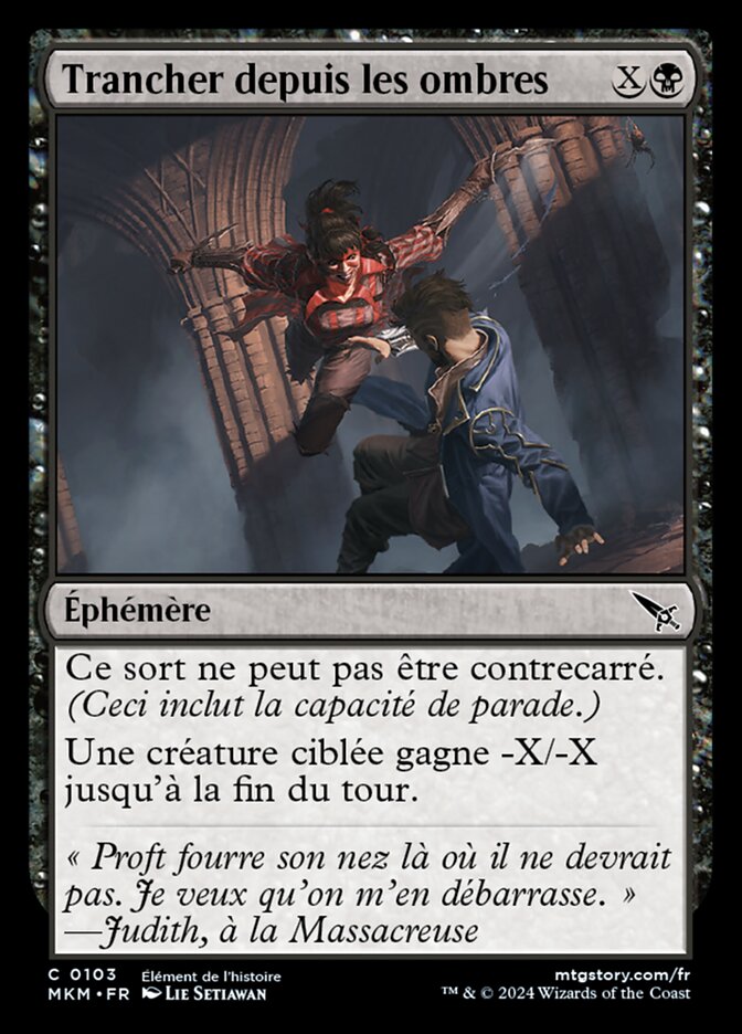 image Trancher depuis les ombres