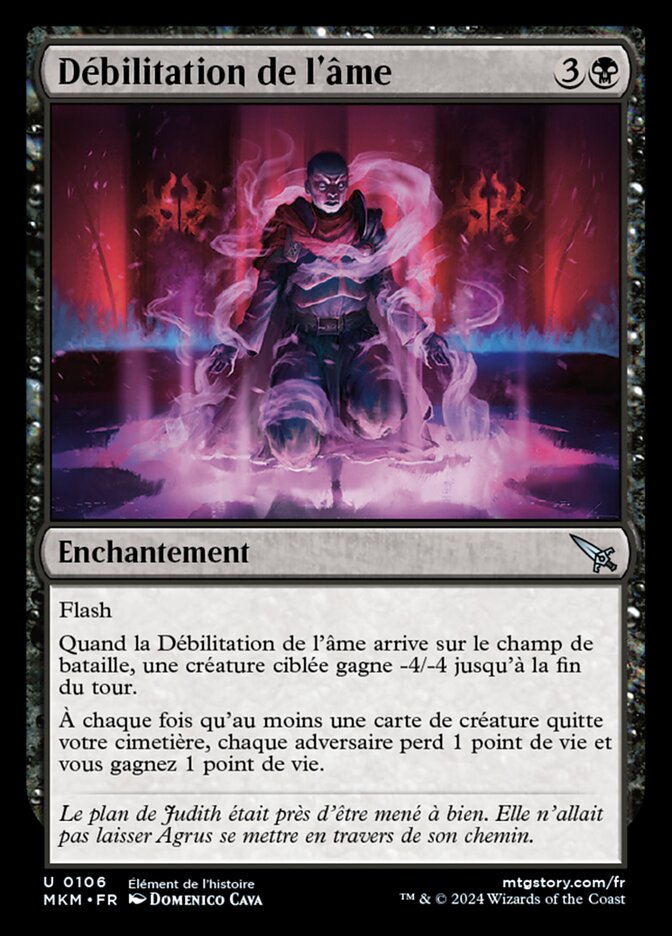 image Débilitation de l'âme