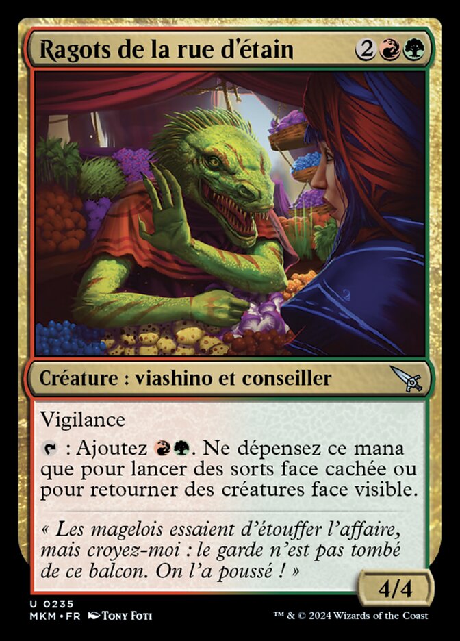 image Ragots de la rue d'étain