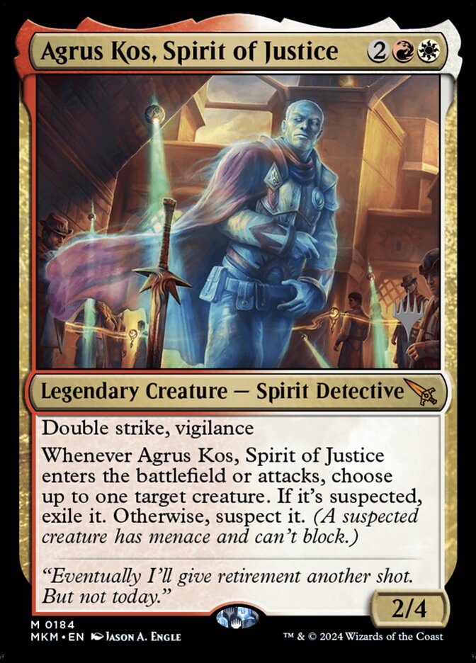 image Agrus Kos, Spirit of Justice