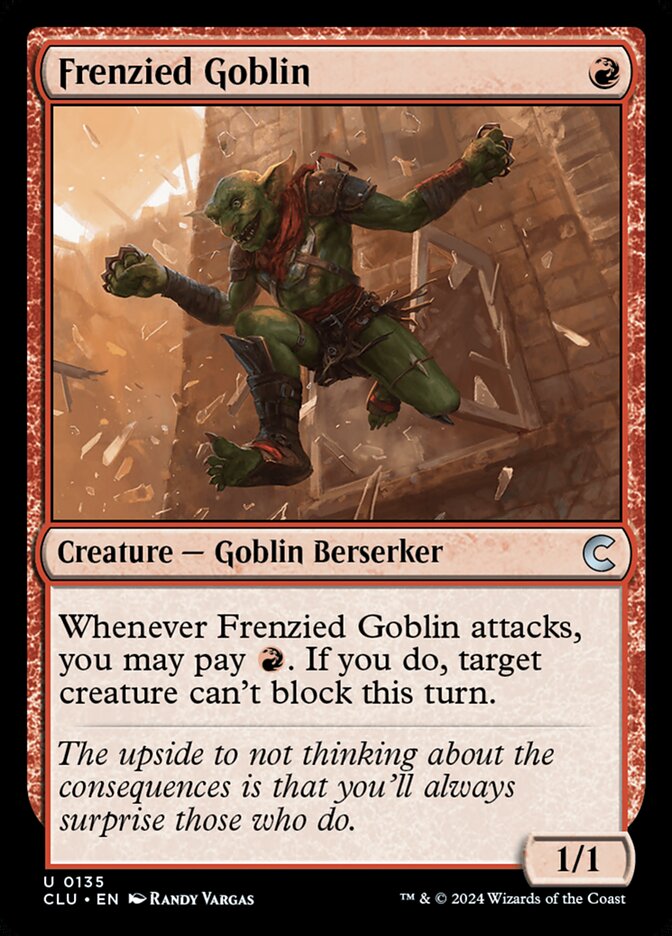 image Frenzied Goblin