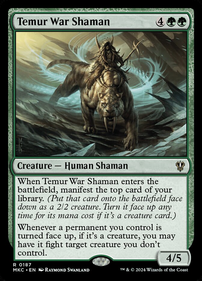 image Temur War Shaman