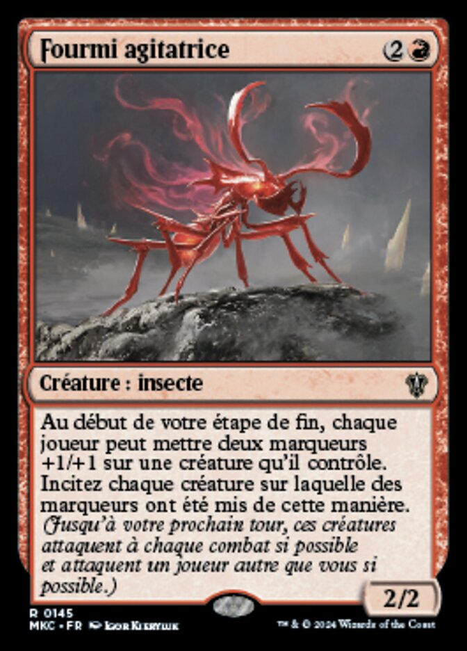 image Fourmi agitatrice