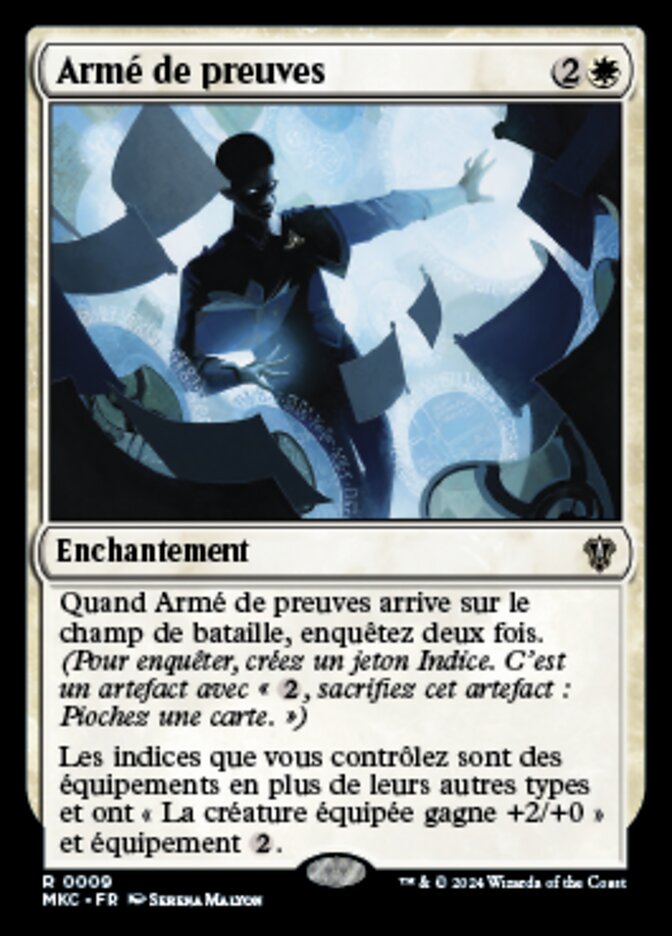 image Armé de preuves