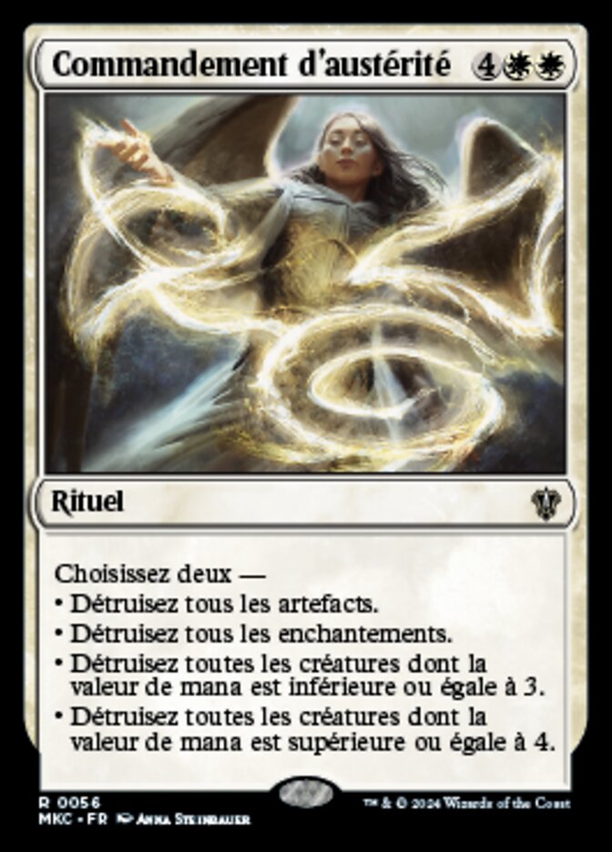 image Commandement d'austérité