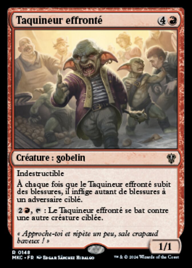 image Taquineur effronté