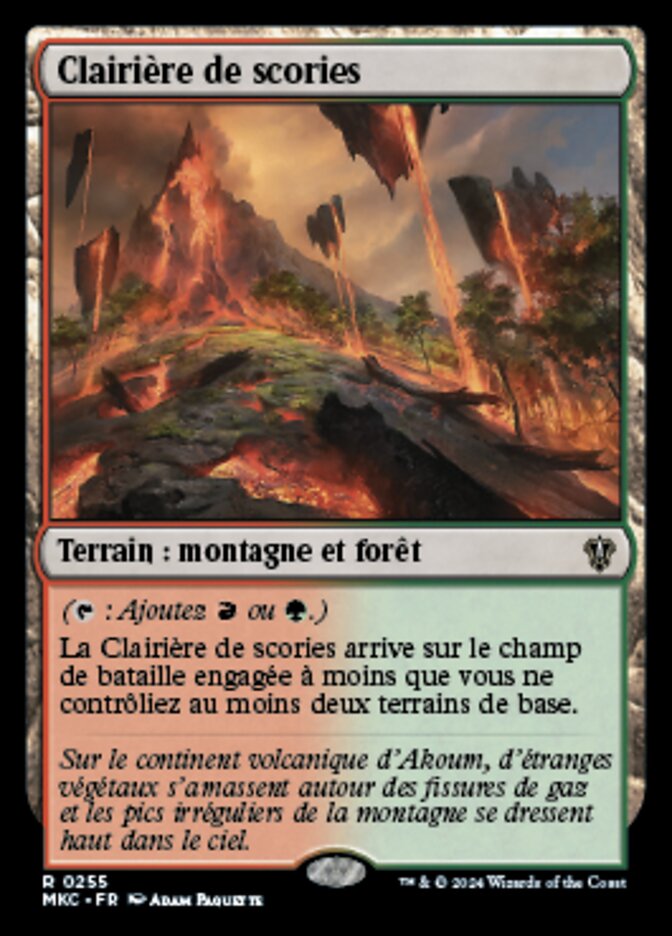 image Clairière de scories