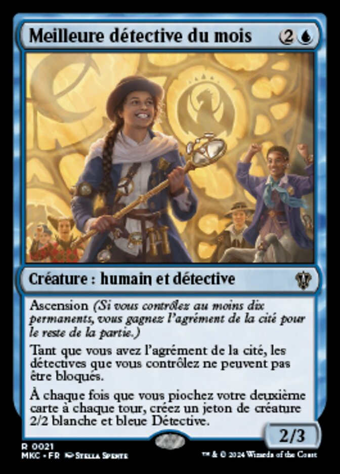 image Meilleure détective du mois