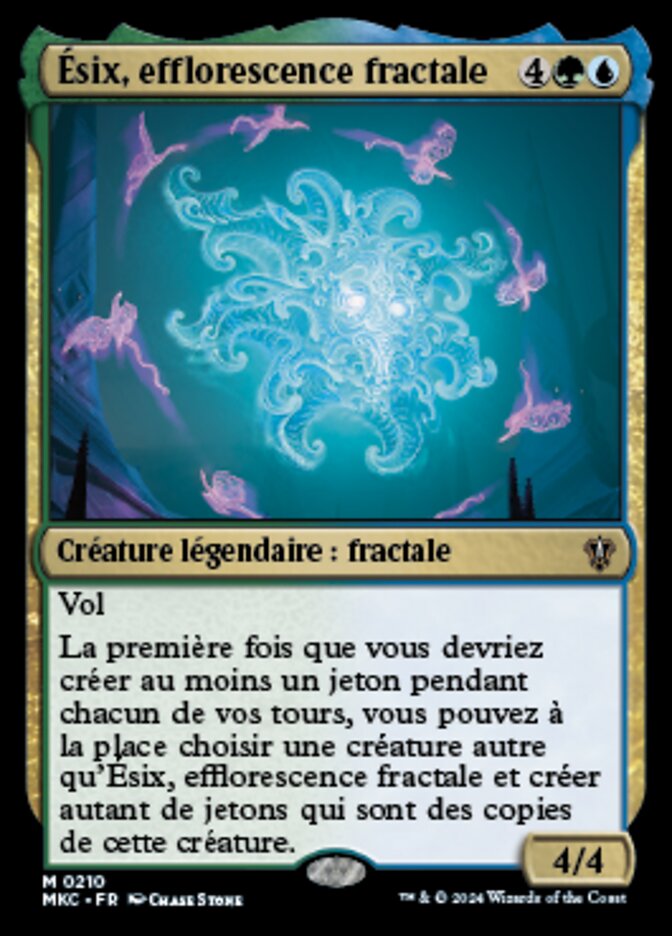 image Ésix, efflorescence fractale