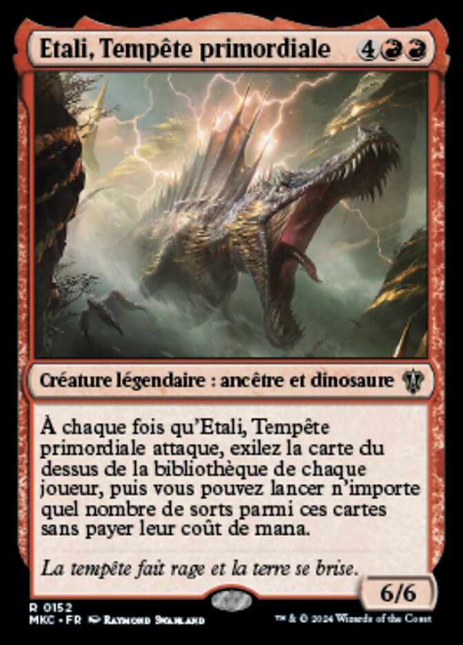 image Etali, Tempête primordiale
