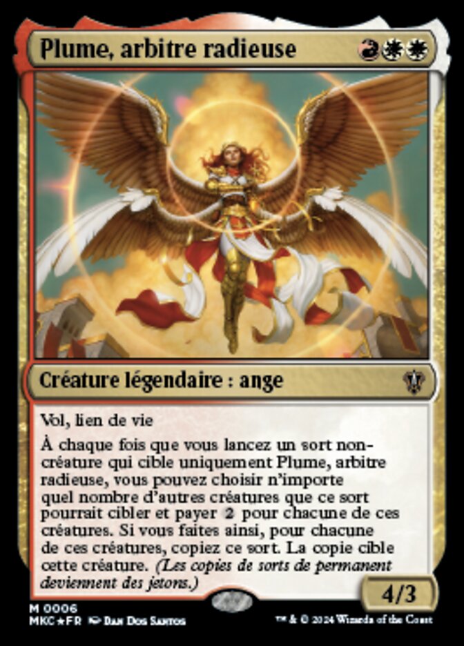 image Plume, arbitre radieuse