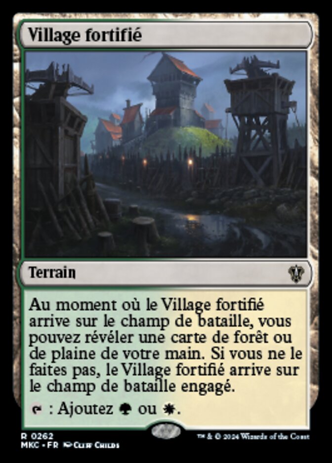 image Village fortifié