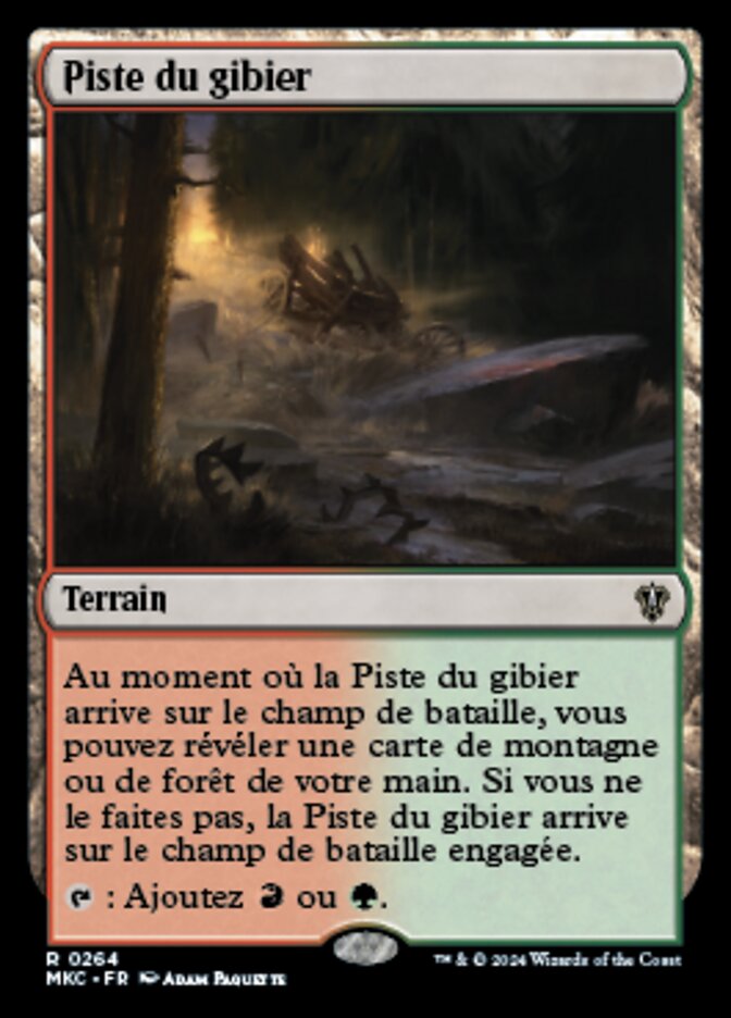 image Piste du gibier