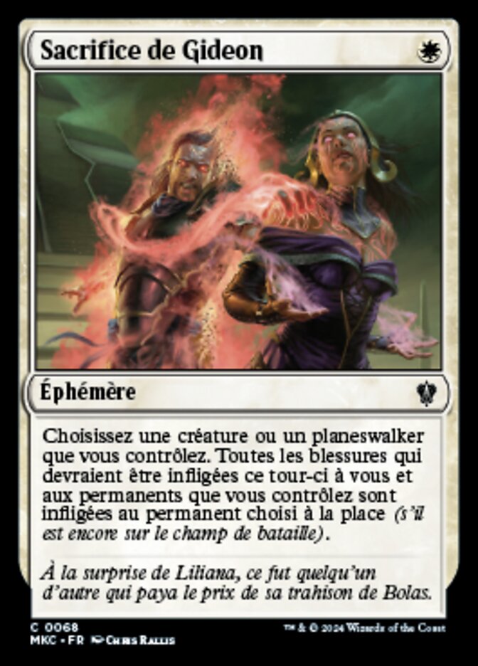 image Sacrifice de Gideon