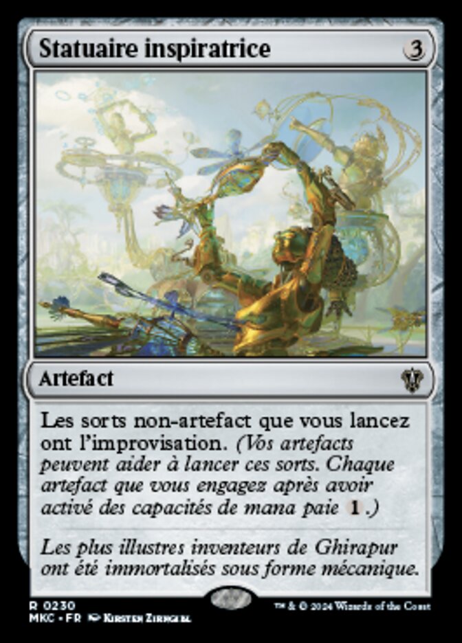 image Statuaire inspiratrice